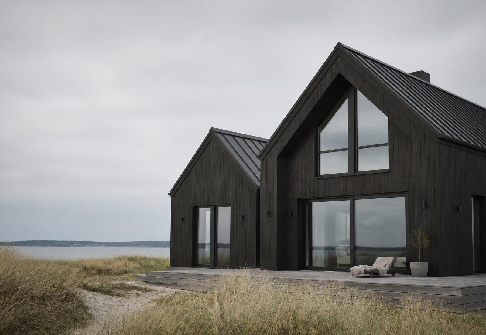 Villa vid kusten – nybyggnation i Varberg, exempelprojekt